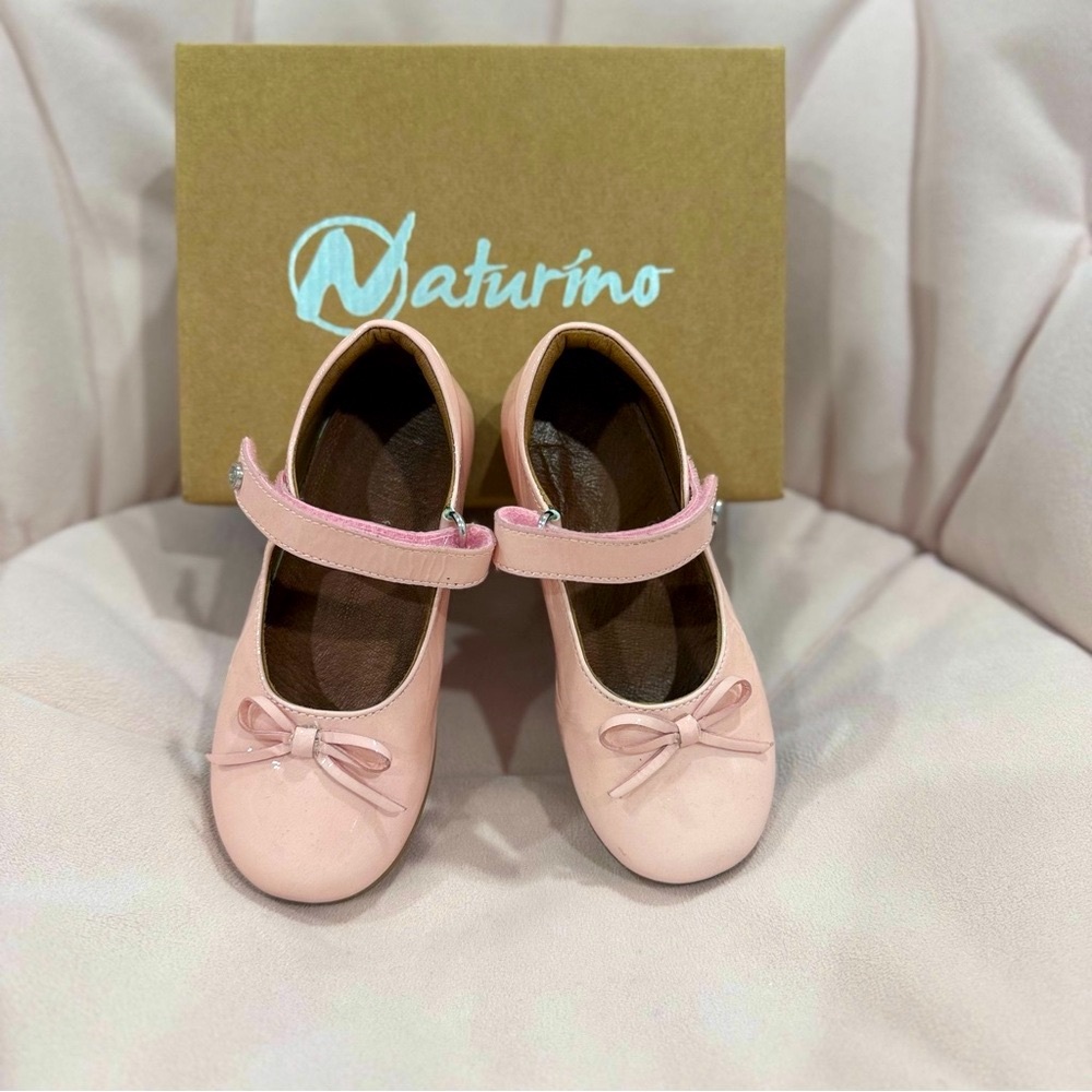 Naturino Pink Kids Leather Shoes